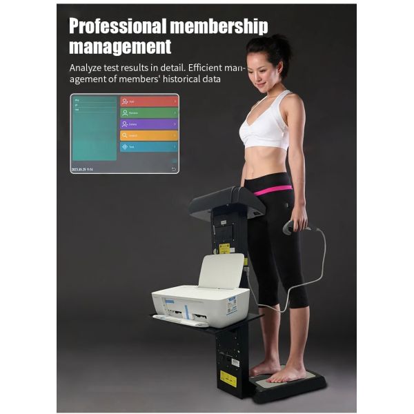 8 Electrode 3D professional body composition analyzer Smart BMI Comprehensive Detection