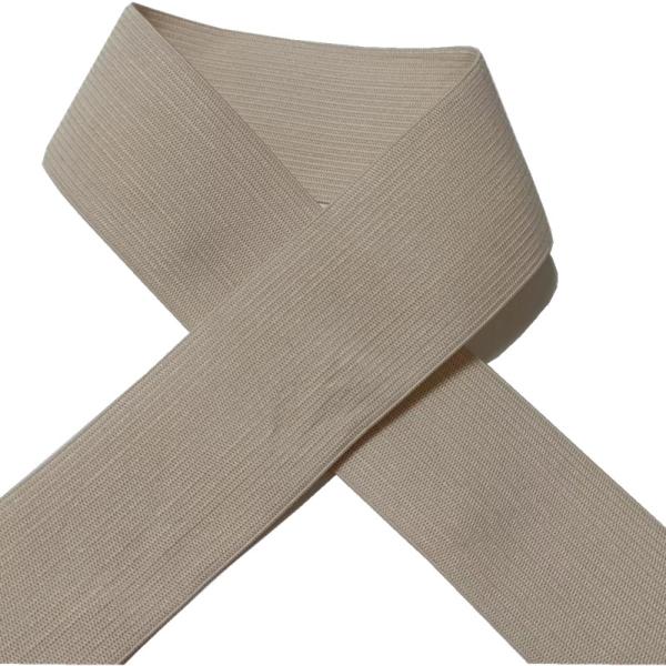 Flat Polyester Colorful Knitted Elastic Belt for Women Casual Garment