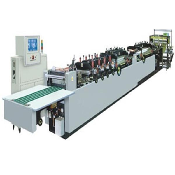 25Kw Four Side Edge Sealing Bag Making Machine 160 Section / Min PLC Control
