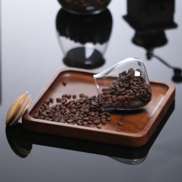 OEM Size Borosilicate Glass Airtight Container Storage Jars For Coffee Bean 400ML 800ML