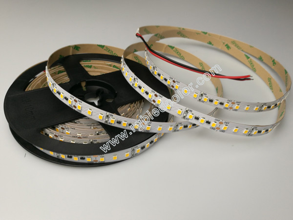 Low SDCM High CRI 3 Years Warranty 2835 High Quality SMD White Color Flexible LED Strip Light