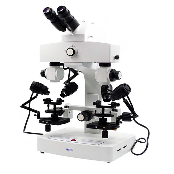 OPTO-EDU 3.2x - 192x Binocular Forensic Comparison Microscope with LED Illumination for Student and School Applications