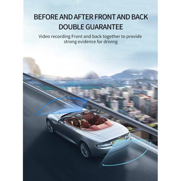 1080p IR 4k Dual Channel Dash Cam Night Vision Front And Rear Parking Mode