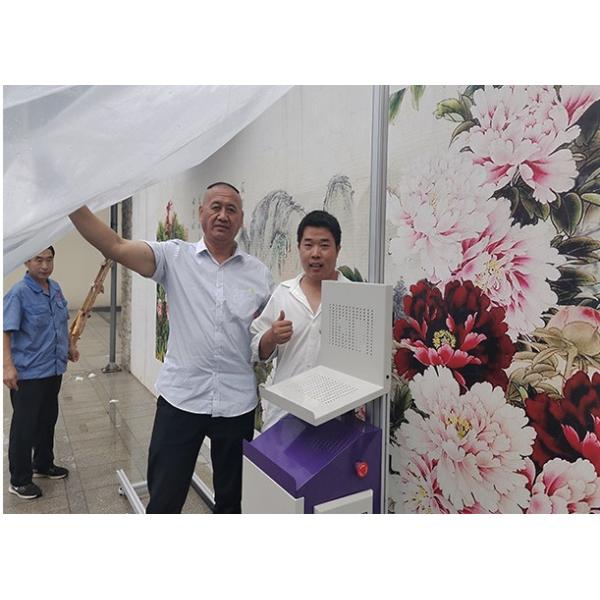 CMYK CE Shervin Vertical Wall Painting Machine