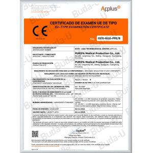 PURIFA Medical Production Co.,Ltd Certifications