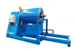 Quality Capacity 10 Ton Hydraulic Decoiler Machine Uncoiling Speed 15 M/Min For Glazed Metal Roofing for sale