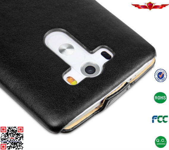 New Arrival Fashion Design Colorful PU Flip Leather Cover Case For LG G3 High Quality