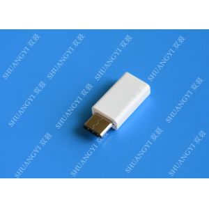 Quality Female USB 3.1 Compact Micro USB Type C Male to Micro USB 5 Pin For Computer for sale
