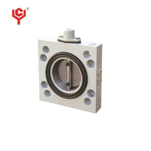 Quality Manual DN80 Butterfly Valve Vacuum 105℃ High Performance 180mm for sale