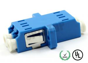 UPC End Face Fiber Optic Accessories , Plastic Fiber Optic Cable Adapter