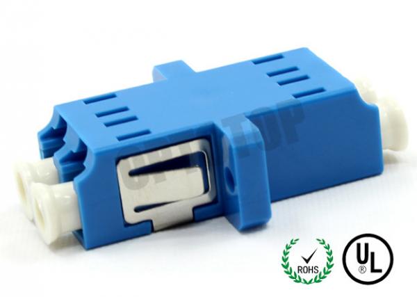 Buy UPC End Face Fiber Optic Accessories , Plastic Fiber Optic Cable Adapter at wholesale prices