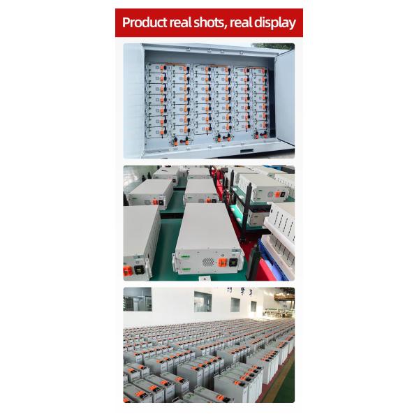 High Pressure Rechargeable Li Ion Battery System With Monitor 30kWh / 100kWh