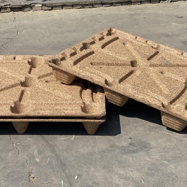 Factory High Temperature Resistant Moisture Molded Compressed Wood Chips MDI Pallets