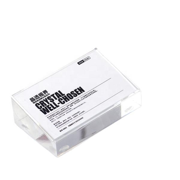 Clear Acrylic Display Sign Stand Table Name Price Menu Tag Stand Holder Advertsing