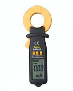 China 200mA Clamp Digital Multimeter , Earth Leakage Current Clamp Meter on sale