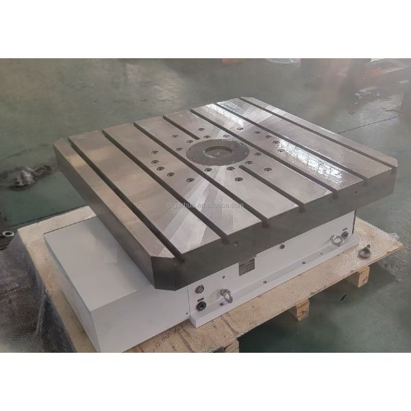 CNC 4th Axis Indexing Rotary Table Precision High Transmission Ratio