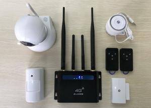 Quality Wifi Camera Wireless Burglar Alarm , LTE DIY Smart Detector Home Security Alarm for sale