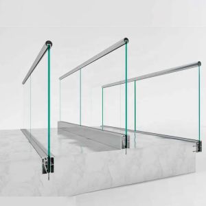 Anodizing Architectural Aluminium Profiles For Glass Railing Terrace Balustrade