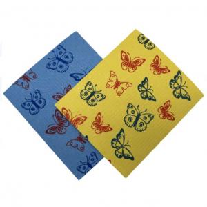 Quality Individual Packaging Cellulose Cleaning Cloths Custom Printing Cellulose Kitchen Cloths for sale