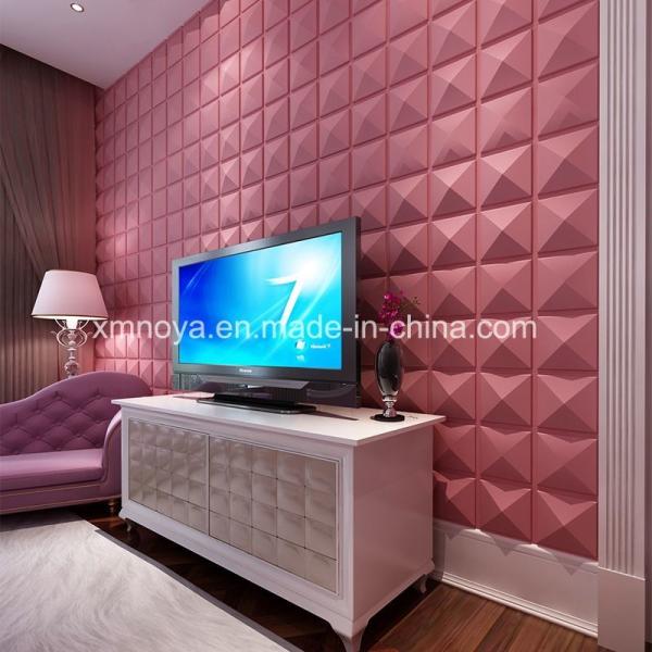 Acoustical Decorative 3D Wall Board for Living Room TV Background