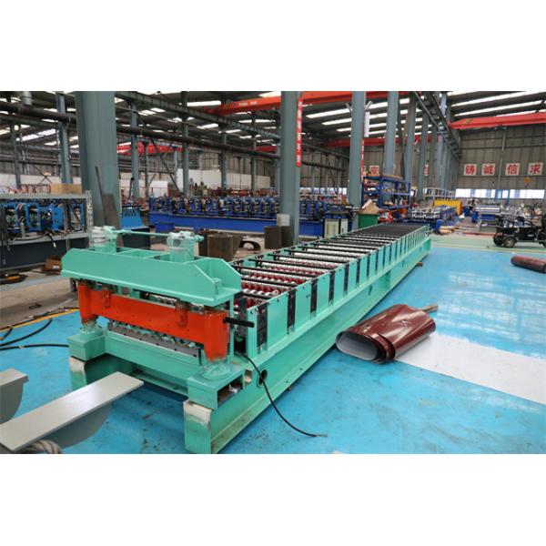 Roof wall panel corrugated sheet roll forming machine high speed 0.3-0.8mm 30m/min