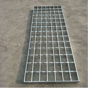 China High Bearing T1 Steel Grate Stair Treads 30mm Pitch on sale