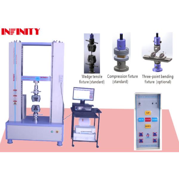 Fabric Servo Controlled Universal Tensile Testing Machine Switchable Unit Lbf/In2