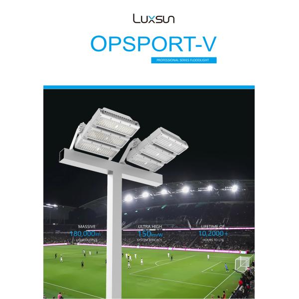 240W-1200W LED High Mast Lights Energy Saving Lighting Solution
