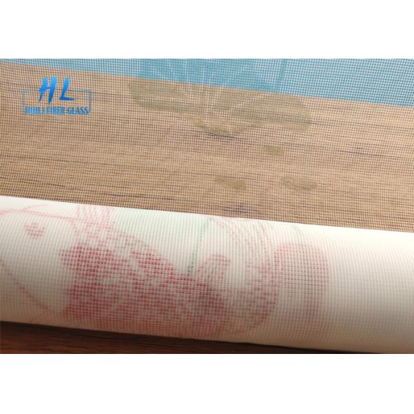 100g Polyester Screen Printing Mesh Yellow And White Custom Length 50 meters