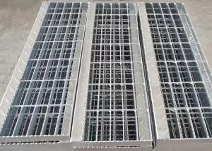 Quality steel stair treads and risers metal grate steps metal treads for outdoor stairs for sale