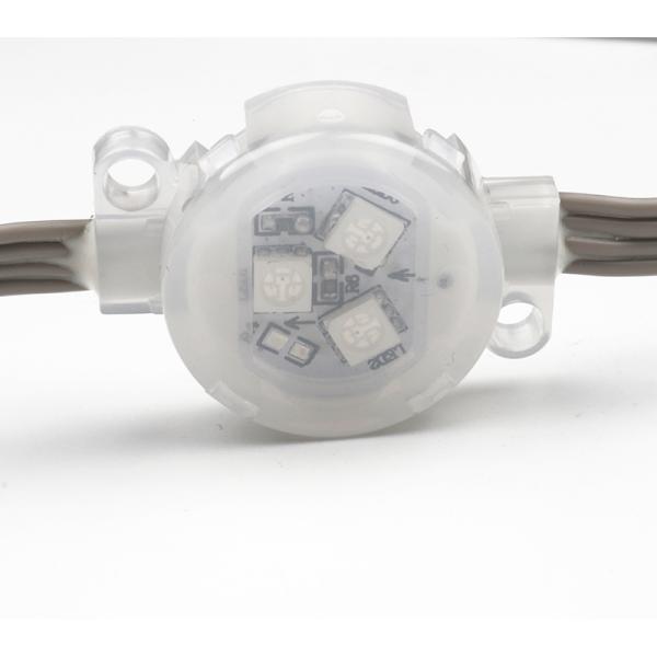 Led Point Light Source DC12V RGBW SMD5050 IP67 Waterproof High Brightness 3cm For Outdoor Building