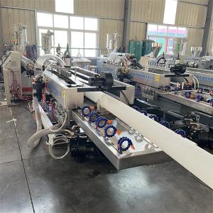 Quality PVC Corrugated Pipe Extrusion Line Double Wall For Drainage Pipe for sale