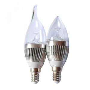 China Manufacturer LED global bulb candle light 3W white led candle light on sale