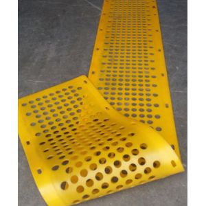 Quality Fine Screening Flip Flop 30mm Thick Polyurethane Screen Panels Mat for sale