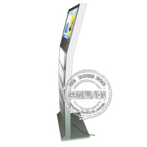 15inch Touch Screen Interactive Kiosk Newspaper Stand Kiosk support 3G, WIFI