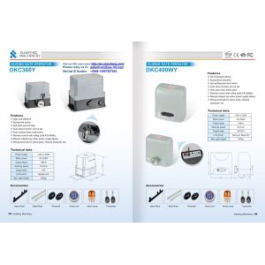 DC Sliding Gate Operator