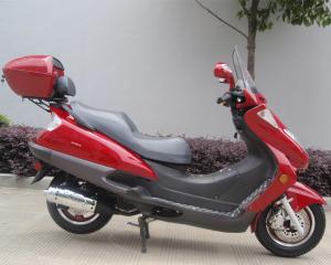 Quality Electric / Kick Start 150cc Motor Scooter With Front Panel / Rear Mirror for sale