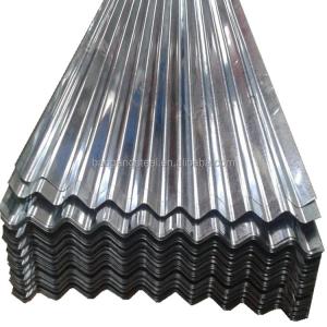 Quality 4x8 22 Gauge Galvanized Corrugated Roofing Sheet 0.1 - 2.5mm Zinc Aluminum for sale