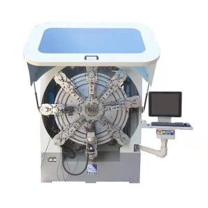 3D CNC 4mm Special Spring Forming Wire Rotary Bending Machine