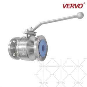 China DN15 Soft Seated Floating ball valve ss304 1/2 API608 2 Piece on sale