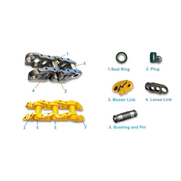 D6H JD850J Lubried Track Chain Link CR5534/45 LB1811 AB19 Salt Chain