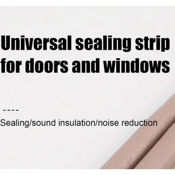 Private Customization Soundproof EPDM Foam Adhesive Sealing Strip China Manufactured Rubber PVC NBR Seal