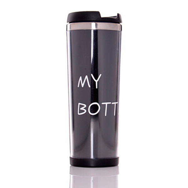 400Ml Double Layer Travel Mugs With Sealed Lids Insulation Against Hot Coffee Cups Stainle