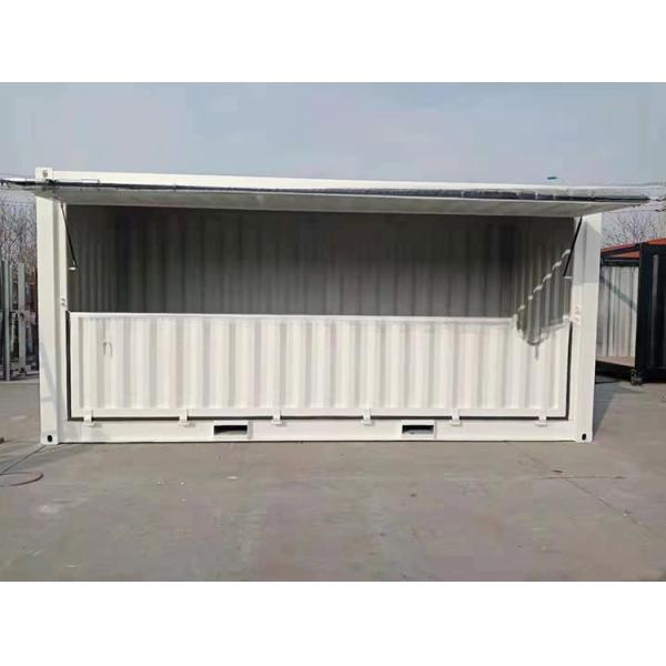 20ft Side Door Steel Dry Container ABS Ventilate Cover Double Swing High Cube Shipping Container with 20 Foot Opening