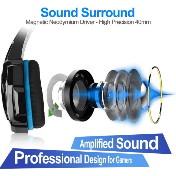 DC5V 100mA Huterspider V9 3.5 mm Gaming Headset