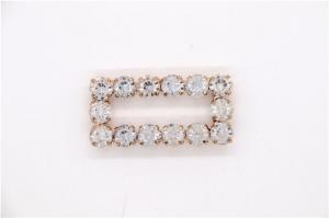 Quality Crystal Rhinestone Shoe Clips New Style With Beautiful Appearance for sale
