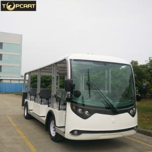 China 23 Seats Electric Sightseeing Bus , Battery Powered Electric Shuttle Bus on sale