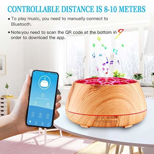Bird Nest Design 400ml Ultrasonic Cool Mist Humidifier