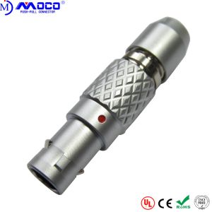 China Metal Straight Automotive FGG Circular Push Pull Connectors on sale