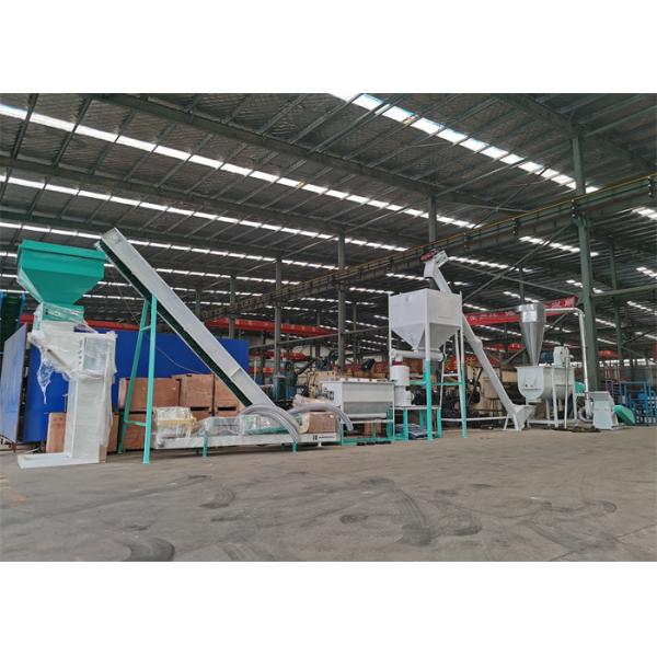1000kg/H Chicken Food Processing Machine 1-10mm Mini Cattle Feed Machine Plant